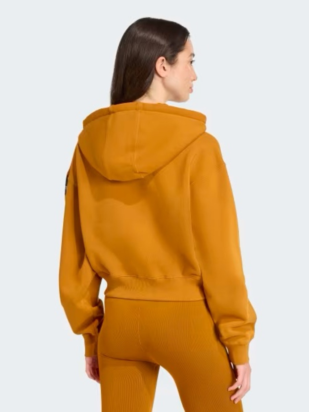 Adidas Equipment Cropped Hoodie - Craft Ochre - Picture 4 of 9